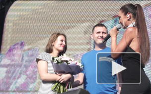 VKFEST: Ольга Бузова поженила пару во время своего выступления на площадке ТНТ