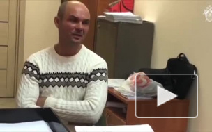 Опубликовано видео допроса отца детей, которых он оставил в Шереметьево 