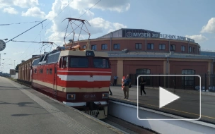 В Музее железных дорог России появился электровоз 1974 года