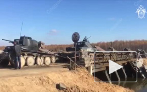 Опубликовано видео с места гибели каскадера на съёмках военной драмы