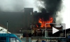 Появилось видео крупного пожара на заводе в Краснодаре