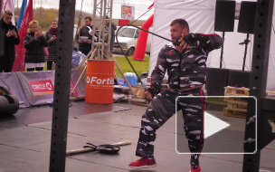 Железо, атлеты, топливо: в Петербурге прошел спортивный баттл