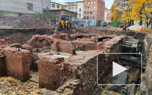 Как выглядит старинный рынок, найденный под землей в центре Петербурга