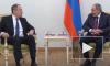 В МИДе объяснили отсутствие флага России на встрече Лаврова с Пашиняном 