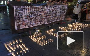 На Малой Садовой активисты почтили память жертв Беслана