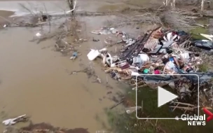 Появились фотографии и видео последствий разрушительного торнадо в Соединенных Штатах