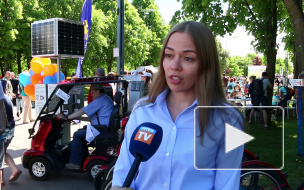 На "Зеленом марафоне" представили солнцемобиль