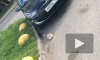 Пакет с замороженной курицей упал с небес на лобовуху Hyundai в Петербурге