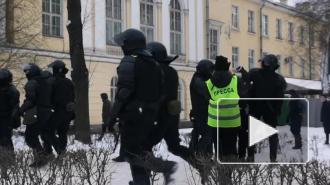"ОВД-Инфо": количество задержанных на протестной акции в Петербурге достигло 961 