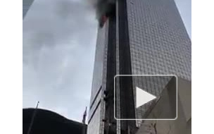 Видео: пожар в Trump Tower в Нью-Йорке