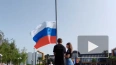 В Мелитополе подняли российский триколор в честь Дня фла...
