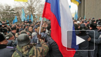 Митинг в Симферополе продолжается. Крымские татары требуют введения режима ЧП