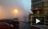 Появилось видео эпичного прорыва трубы на Варшавской улице