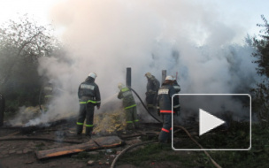 В Тульской области при пожаре погибла семья из шести человек