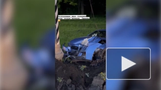 Mellstroy попал в аварию на Киевском шоссе 