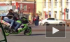 Дерзкое видео из Кемерово: мотоциклист устроил погоню в центре города
