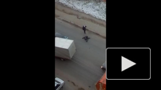 В сети появилось видео со сбитым пешеходом в Воронеже
