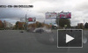 Появилось видео ДТП с пострадавшими на пересечении Луначарского и Светлановского