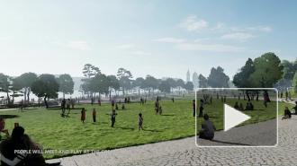 Реализацию проекта парка "Тучков буян" отложили до следующего года