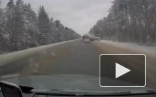 Появилось видео жуткого ДТП на Киевском шоссе