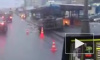 Появилось видео с места ДТП на Ленинградке в Москве, где грузовик влетел в переход