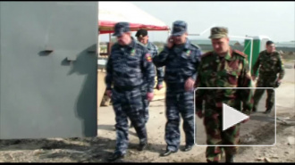 Генерал Умнов проведал в Чечне петербургских коллег