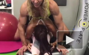 Сергей "Тарзан" Глушко показал эротичное видео со спортивной тренировки