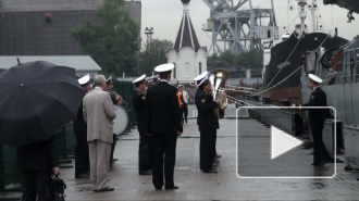 Патрульный корабль ВМС Ирландии "Роисин" прибыл в Петербург