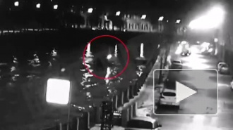 Камера сняла преподавателя СПбГУ, выбрасывающего возлюбленную в реку