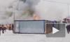 Видео: на стройке стадиона «Нижний Новгород» произошел пожар
