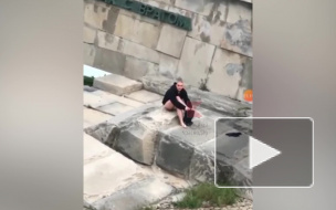 В Новороссийске полицейские задержали осквернителей мемориала "Малая Земля"