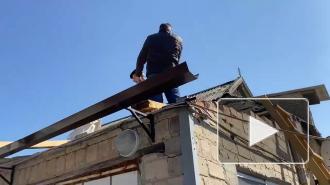 В результате украинского обстрела в Донецке поврежден жилой дом