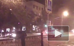 Момент жесткого ДТП в Астрахани попал на видео