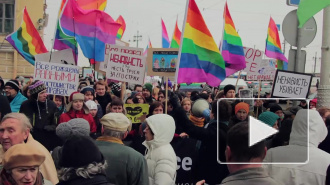 Петербургские геи прошлись на Марше против ненависти
