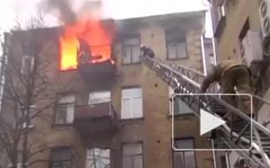 На улице Куйбышева сгорела коммуналка