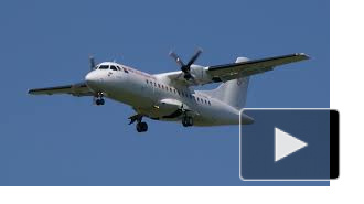 Неисправный пассажирский самолет ATR-42 вынужденно сел в Тюмени