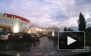 ДТП на парковке.