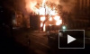 Очевидец снял горящий дом в Калининграде