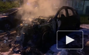 У общественника Александра Виноградова вновь загорелась машина