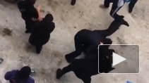 В Дагестане на видео попала жесткая драка полиции с местными жителями