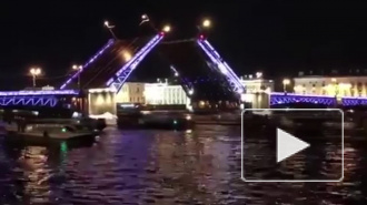В ночь с 25 на 26 мая Дворцовый мост разведут под музыку Чайковского
