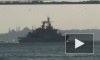Опубликовано видео захода боевых кораблей НАТО в Черное море