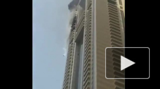 В Дубае сгорел самый высокий небоскреб в мире