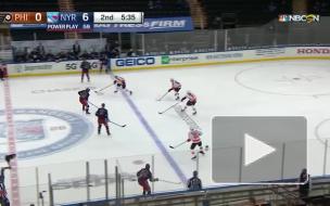 "Рейнджерс" обыграли "Филадельфию" в матче НХЛ со счетом 9:0