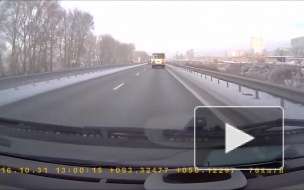 Серьёзное лобовое Красноярск - Железногорск.