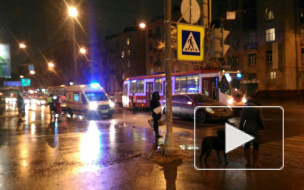 Поторопившийся водитель сбил женщину на улице Ленсовета