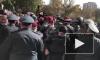 В центре Еревана начались стычки оппозиционеров с полицией