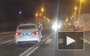 В поселке Ушаки экипаж ДПС сбил женщину с ребенком