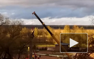 В Сестрорецке демонтирован памятник с виндсерфингом