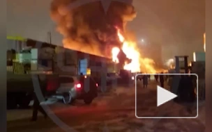 Пожар на рынке "Синдика" в Подмосковье локализован